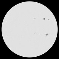 A SOHO műhold felvétele